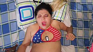 Specific Anal Fucking Keeps American Blonde Latina Whore Begging Endlessly