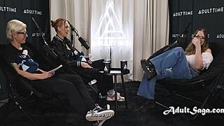 Codi Vore Proclaims Small Cocks Beat Big Ones in Fat Tits Podcast