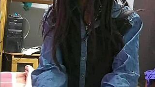 Daddy Boss Films Close-Up Black Slut's Best Blowjob On Small Cock