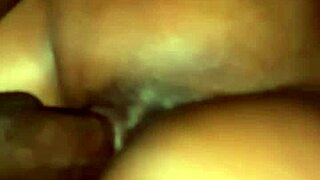 Petite latina stepdaughter bent over doggystyle squirting on cock in nightwear