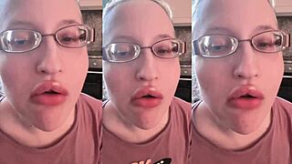 uhh.. asmr with my huge.. bubblegum chewin' glasses vibe