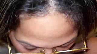 Mom of My Best Friend Catches Me Jerking to Her Panties and Sucks Till Mouth Cum Part 2