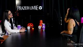 marcely mello and tifany rocha swing cast interview turns into bisexual orgy domination