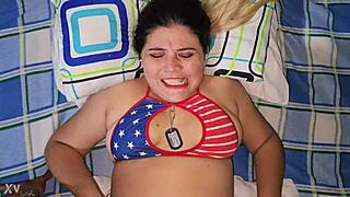 Specific Anal Fucking Keeps American Blonde Latina Whore Begging Endlessly