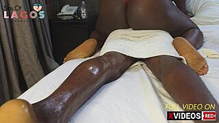 Ebony massage girl deepthroats bbc client missionary