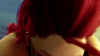 chun li pussy throbs from c viper cowgirl dp pounding