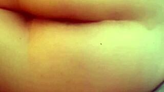 Hey teen why not shove that big dildo deeper into your tight ass right now