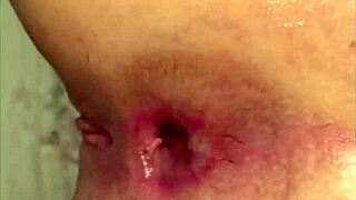 Amateur Brazilian Wife's Huge Ass Takes Anal Creampie from Friend's Thick Cumshot Load