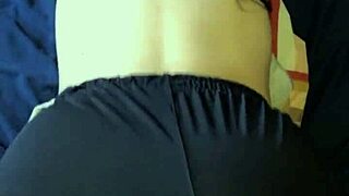 Real Amateur 18-Year-Old's Perfect White Ass Fucked Doggystyle in Shorts!