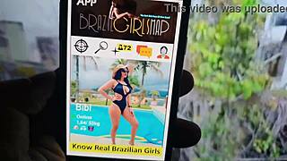 a horny brazilian latina tourist bibi tsunami with big natural tits gets slutty in para