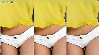 my heart races watching cute korean girl's big tits dance wildly