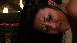 JAYDEN LEE FINGERS SHAVED PUSSY DEEPTHROATS MONSTER COCK RIDES TO GAPING ANAL ORGASM! 💦🍆