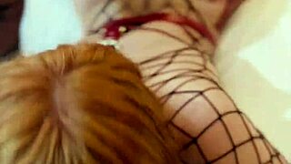 Wild Oiled Orgy with Curvy Redhead Dolly Dyson and Damil Kissing Panties