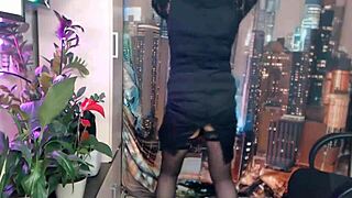 your stunning blonde webmodel wife dances lap on you then rides cowgirl while you compose her sexy song