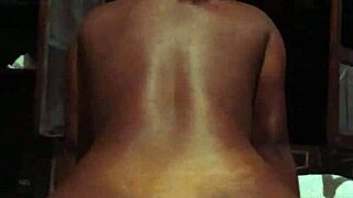 pov ebony teen 18+ 🍑 big ass bounces wild on white monster dick 😈