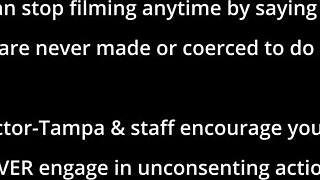 doctor tampa forces eliza shields hitachi vibrator orgasms on strapped patient