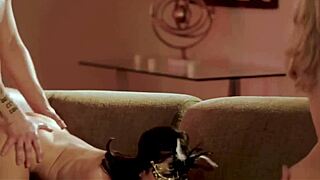 Penny and Aaliyah: swap husbands, cum with stepbro stepsis cowgirl!