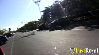 that milf with huge tits gets picked up shopping then fucked