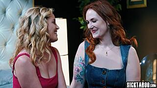 big tits siri dahl licks and fucks charlie forde's pussy in lesbian cunilingus taboo