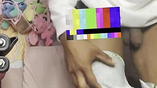 intense feelings surge as petite ebony midget takes big black cock pounding on usa florida sofa casually