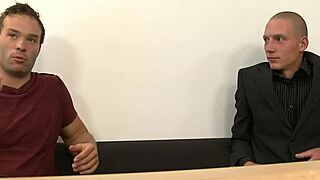 Twinks Sloppy Blowjob Turns Into Wild Gay Fucking