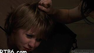 Bound and Bent Over for Rough Doggystyle Pussy Fucking Seduction Hardcore