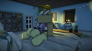 roblox teen begs for monster cock to stretch her tight hole!