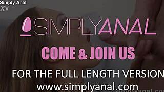 Simplyanal cum slut's tight ass stretched wide before massive facial blast