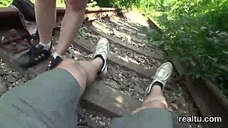 czech teen seduced in shop rips clothes for hardcore pov pounding