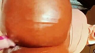 wanna see this fat gay slut's tight asshole stretched by monster black cock bareback?