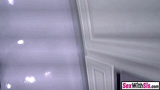 Petite Ebony Stepsis Practices Deepthroat And Fuck On Stepbro Cock