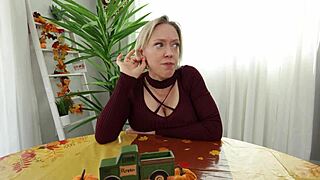 step sis breezy bri teases my cock before thanksgiving with deepthroat doggystyle and cowgirl