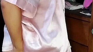 leaking footage of horny argentinian milf teacher fingering her wet pussy outdoors in lingerie!