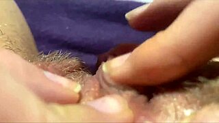 Huge Clitoris Close-Up Rubbing Jerking Squirting Orgasm