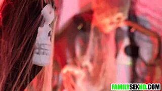 Step Family Halloween Orgy Explodes with Taboo Fucks Everywhere!