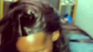 Daddy Boss Films Close-Up Black Slut's Best Blowjob On Small Cock