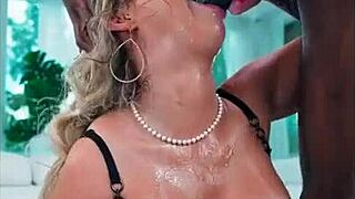 wanna see katalina kyle nasty double blowjob on big black cocks creamy facial?
