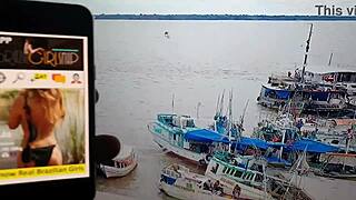 a horny brazilian latina tourist bibi tsunami with big natural tits gets slutty in para