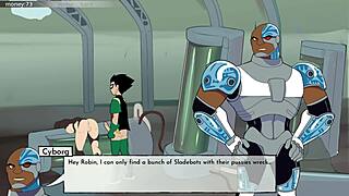 18titans part 24 bumblebee gets playful in the bathroom