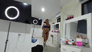 she models panties for me then i pound her fat ass doggystyle missionary over and over