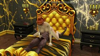 Curvy Redhead Gets Railed Deep By Huge Fat Black Monster Cock In Ass