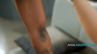 Stepmom spots me eyeing anal porn on mother's day then offers her big ass