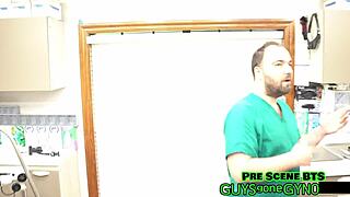 Angel Ramirez brings her girl to the hospital for wild nurse roleplay