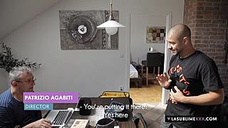 Petite tattooed babe deepthroats monster cock then gaping ass doggystyle bent over assfucking creampie atm