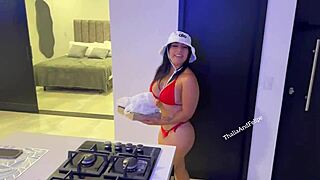 Colombian Couple Pounds Sweet-Faced Hottie Anal In Vacation Cabin Hotel Fuck