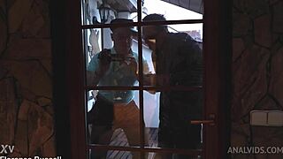 Lenna Ross First 4on1 DP Anal Gangbang Facial Cumshot