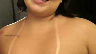 Damn dessa, that quickie oral ends in fat facial cumshot backstage!