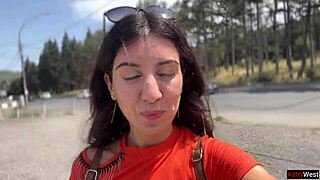 wanna see me drop to my knees for a stranger's public blowjob then cumwalk covered in his load?