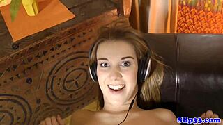 young teen 18+ sucks old man's cock dry