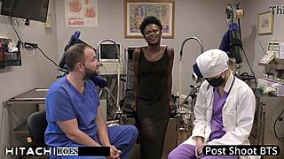 Freshman Rina Arem's Mandatory Hitachi Orgasm From Doctor Tampa!